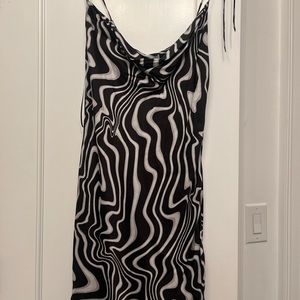 ZARA tie dyed silk dress, only wore once